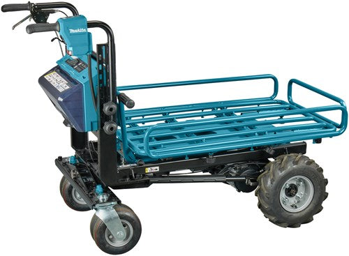 Load image into Gallery viewer, Makita dcu604z accu kruiwagen met rek | 2x 18v | body | zonder accu's laders
