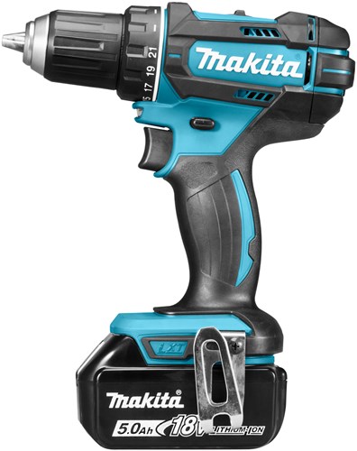 Load image into Gallery viewer, Makita ddf482rtj 18v boor- schroefmachine 5,0 ah accu (2 st), snellader, mbox - ddf482rtj
