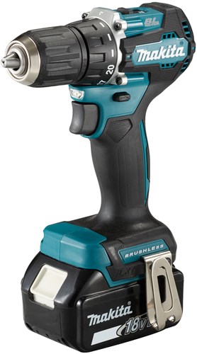 Load image into Gallery viewer, Makita ddf487rtj 18v boor- schroefmachine koolborstelloos 5,0 ah accu (2 st), snellader, mbox
