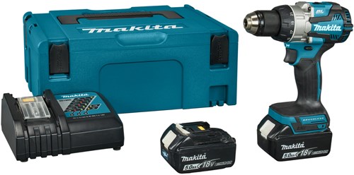 Load image into Gallery viewer, Makita ddf489rtj | accu boor schroefmachine | set | 18v | 2x 5.0ah | li-ion in mbox
