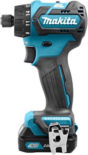 Makita df032dsaj boor- schroefmachine 10,8v 2,0ah li-ion in mbox
