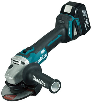 Makita dga504rtj 18v 125mm accu haakse slijper 5.0ah - dga504rtj
