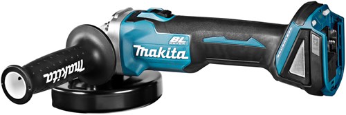 Load image into Gallery viewer, Makita accu haakse slijper 125mm 18v naked (doos)
