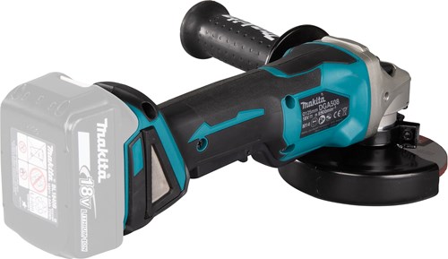 Load image into Gallery viewer, Makita dga508z 18v haakse slijper 125mm body met veiligheidsschakelaar | zonder accu's en lader - dga508z
