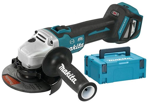 Load image into Gallery viewer, Makita dga513zj 18v haakse slijper 125mm | zonder accu's en lader in m-box - dga513zj
