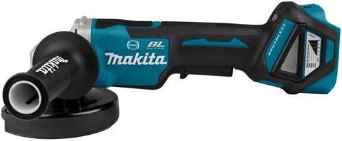 Makita dga518zju 18v haakse slijper 125mm met aws | zonder accu's en lader in m-box