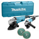 Makita dk0054x1 haakse slijper set ga9020r + 9558hnrg | + diamantschijven - dk0054x1