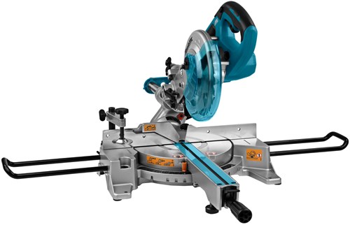 Load image into Gallery viewer, Makita dls714npt2 | lxt accu radiaal afkortzaag 2x18v 190mm in doos (2x 5.0ah accu + dc18rd duolader) - dls714npt2
