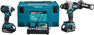 Makita dlx2545tj | lxt accu combiset 18v in mbox met ddf492 en dtd153 (2x 5.0ah accu + lader) - dlx2545tj