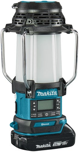 Makita dmr056 | 14,4 v 18 v | camping lamp | met radio en bluetooth | zonder accu's en lader - dmr056