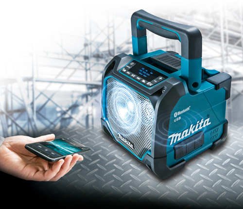 Load image into Gallery viewer, Makita dmr202 bluetooth speaker ip64 met usb poort - dmr202
