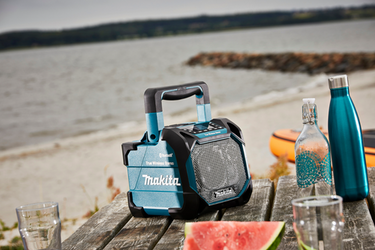 Makita dmr203 | bluetooth speaker | ip65 | 10,8 - 230v - dmr203
