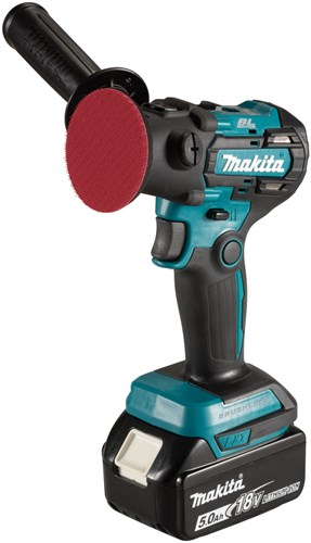 Load image into Gallery viewer, Makita dpv300rtj | accu polijst poetsmachine | 80 mm | 18v | set | 9,0 ah li-ion
