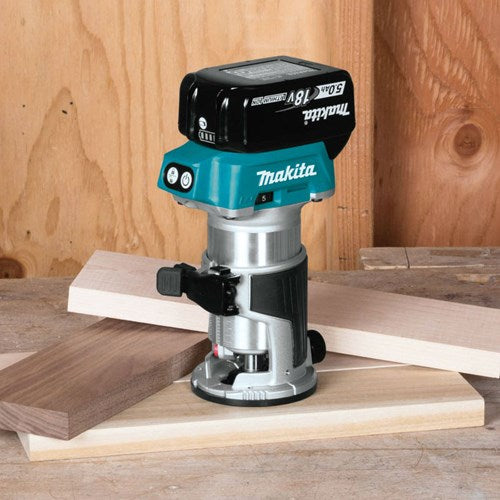 Load image into Gallery viewer, Makita drt50zjx3 accu freesmachine 18v li-ion | zonder accu's en lader in m-box
