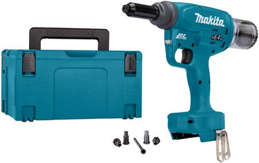 Makita drv250zj 18v blindklinknageltang t m 6,4 mm | zonder accu's en lader - drv250zj