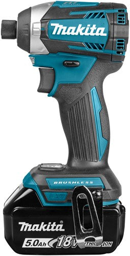 Makita dtd154rtj 18v accu slagschroevendraaier koolborstelloos 5,0ah 175nm
