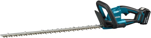 Load image into Gallery viewer, Makita duh606rt | lxt 18 v heggenschaar | 60 cm | 5,0 ah accu (1 st), snellader, in doos - duh606rt
