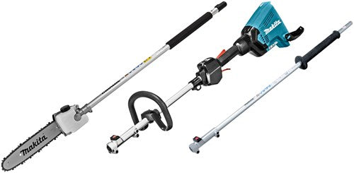 Load image into Gallery viewer, Makita dux60zx12 | 2x18 v combisysteem + kettingzaag opzetstuk en verlengsteel | zonder accu's lader - dux60zx12
