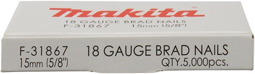 Load image into Gallery viewer, Makita accessoires brad 15mm - f-31867 - f-31867
