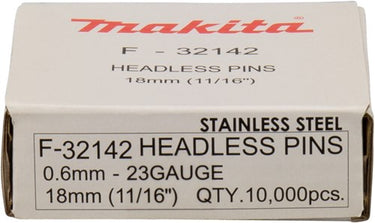 Makita accessoires pin vk 18mm rvs - f-32142