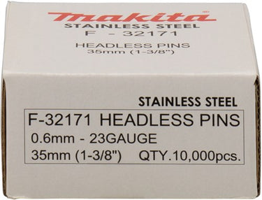 Makita accessoires pin vk 35mm rvs - f-32171