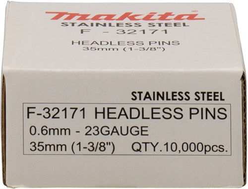 Load image into Gallery viewer, Makita accessoires pin vk 35mm rvs - f-32171
