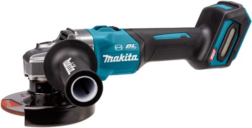 Load image into Gallery viewer, Makita ga005gu201 xgt 40 v accu haakse slijper | 125 mm | incl. 2x 4.0ah accu en snellader - ga005gu201
