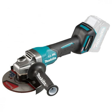 Makita ga036gz | 40 v max | haakse slijper | 150 mm | body zonder accu's en lader | in doos | veiligheidsschakelaar