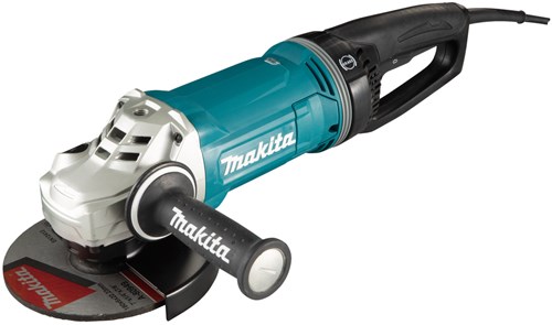 Load image into Gallery viewer, Makita ga7071x1 | haakse slijper | 230v | 180 mm | 2800 watt met vastzetschakelaar | d-greep - ga7071x1
