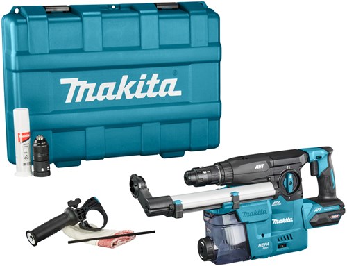 Load image into Gallery viewer, Makita hr009gz02 accu combihamer | 40 v max | sds-plus | excl. accu's en lader | in kunststof koffer - hr009gz02
