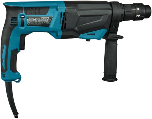 Load image into Gallery viewer, Makita hr2670ft combihamer | sds-plus | met verwisselbare boorkop | 800w 3.0j - hr2670ft
