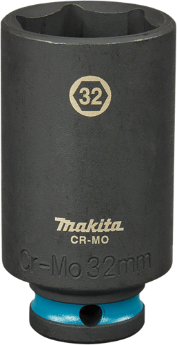 Load image into Gallery viewer, Makita krachtdop impact black, 1 2 32mm lang - e-16558
