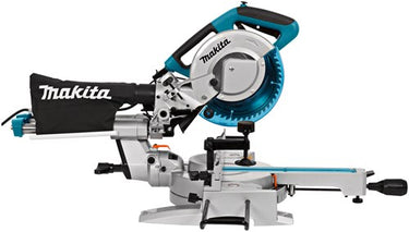 Makita 230 v radiaal afkortzaag 216 mm ls0815fln afkort- en verstekzaag (blauw zilver)