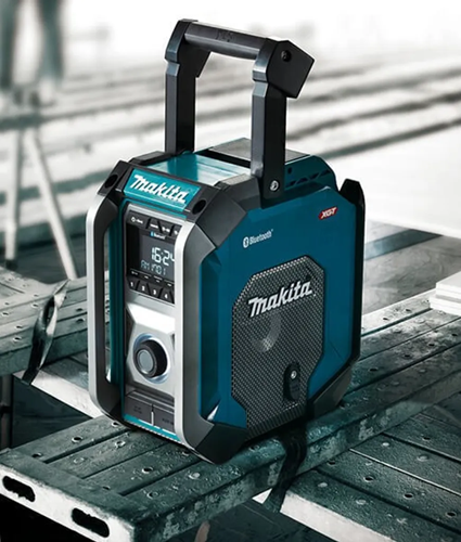 Load image into Gallery viewer, Makita mr006gz | bouwradio | fm am bluetooth | body | zonder accu's en lader, in doos - mr006gz
