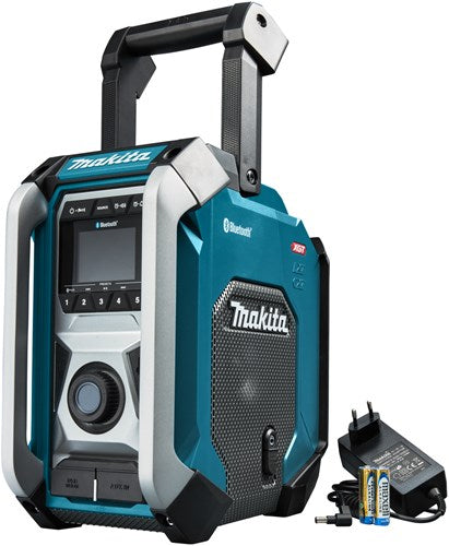Load image into Gallery viewer, Makita mr006gz | bouwradio | fm am bluetooth | body | zonder accu's en lader, in doos - mr006gz
