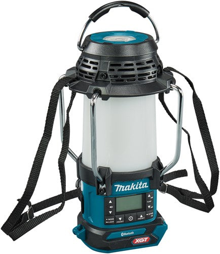 Load image into Gallery viewer, Makita mr010gz 40 v max camping lamp met radio en bluetooth | zonder accu's en lader - mr010gz
