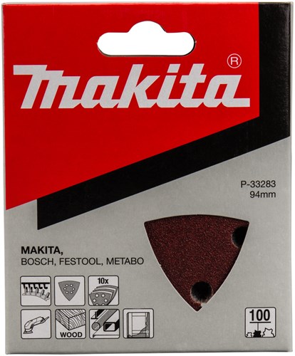 Load image into Gallery viewer, Makita accessoires schuurvel 3-k k100 red v. - p-33283
