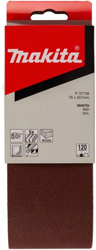 Load image into Gallery viewer, Makita accessoires schuurband k120 76x457 red - p-37138
