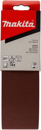Load image into Gallery viewer, Makita accessoires schuurband k120 76x533 red - p-37219
