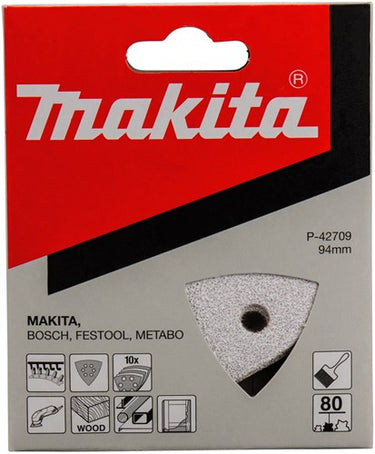 Makita accessoires schuurvel 3-k k80 white v. - p-42709