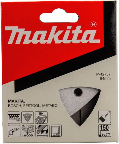 Load image into Gallery viewer, Makita accessoires schuurvel 3-k k150 white v. - p-42737
