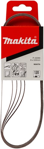 Load image into Gallery viewer, Makita accessoires makita p-43290 schuurband 9x533mm a120 ve=5
