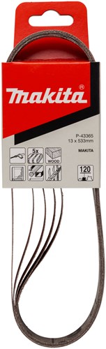 Load image into Gallery viewer, Makita accessoires schuurband k120 13x533 red - p-43365

