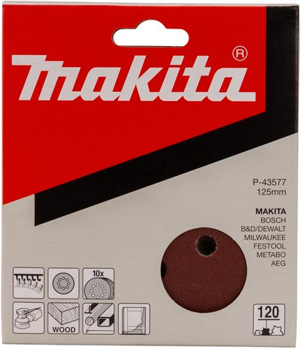 Load image into Gallery viewer, Makita accessoires schuurschijf k120 125 red v. - p-43577
