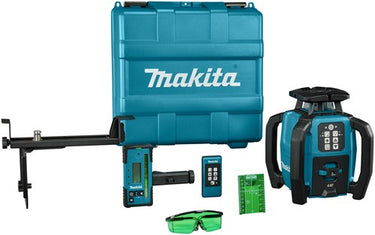 Makita rotatielaser groen | 800 mtr | zonder accu's en lader | in kunststof koffer - skr001z