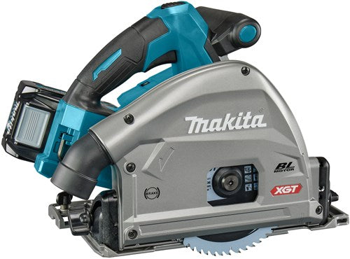 Load image into Gallery viewer, Makita sp001gu101 | 40 v max | invalcirkelzaag | 165 mm | 4,0 ah accu (1 st) | snellader | in mbox | met aws zender sp001gu101
