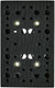 Makita accessoires makita steunzool velcro | 80x133 mm | voor bo005cg bo006cg - 1914h9-4