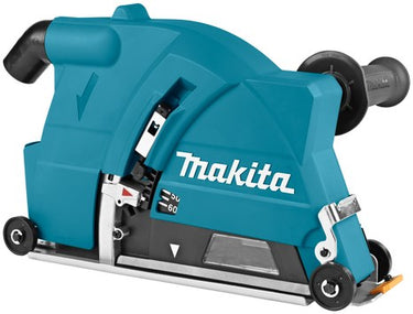 Makita accessoires makita stofvrij slijpen in beton met deze 230mm inval stofafzuigkap - 198440-5
