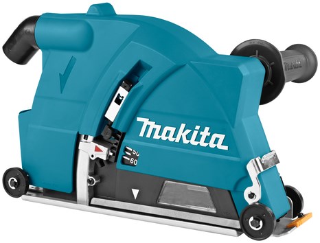 Afbeelding laden in galerijviewer, Makita accessoires makita stofvrij slijpen in beton met deze 230mm inval stofafzuigkap - 198440-5
