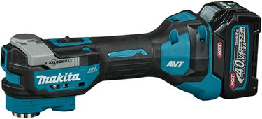 Makita tm001gd201 xgt 40 v max multitool 2,5 ah accu (2 st), snellader, accessoireset, in mbox - tm001gd201